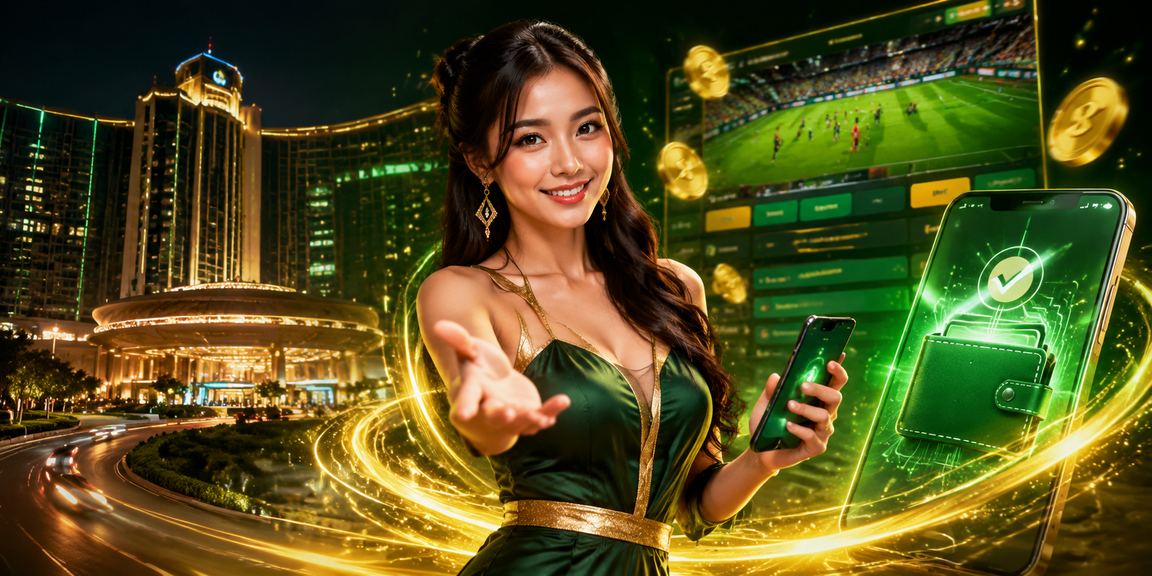 Suasana kasino hiburan Genting Highlands dengan permainan poker dan kad dalam talian