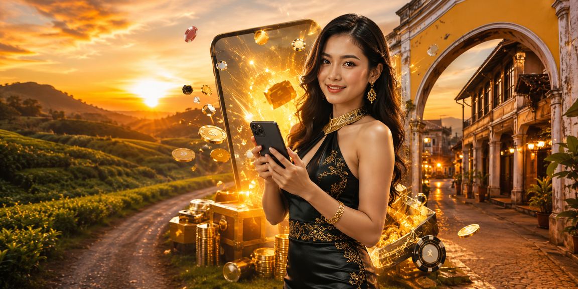 Pengguna Malaysia mengakses pertaruhan badminton pada telefon pintar melalui aladin99